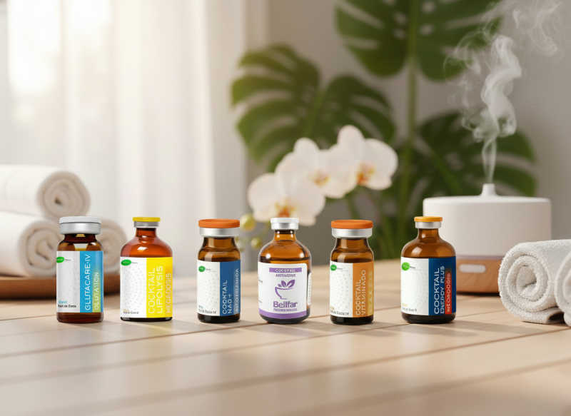 Cócteles vitamínicos