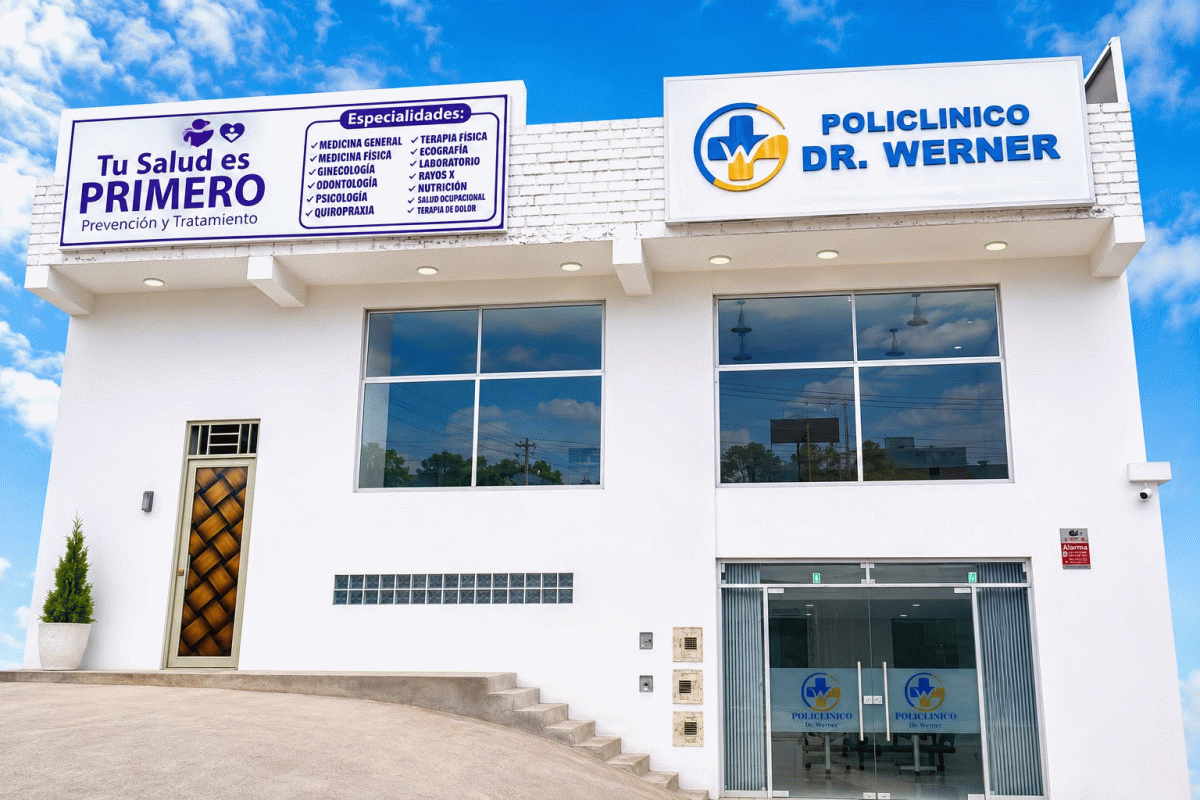 Fachada sede Ventanilla OzoSalud – Policlinico Dr. Werner